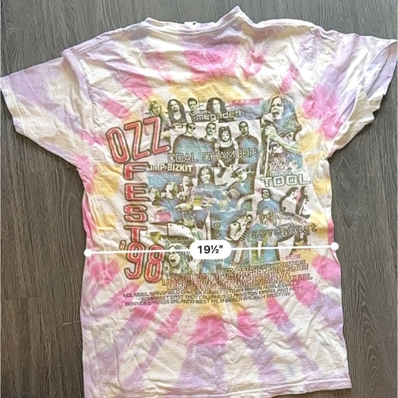 1998 Ozz Fest Vintage Tee - Picture 9 of 10